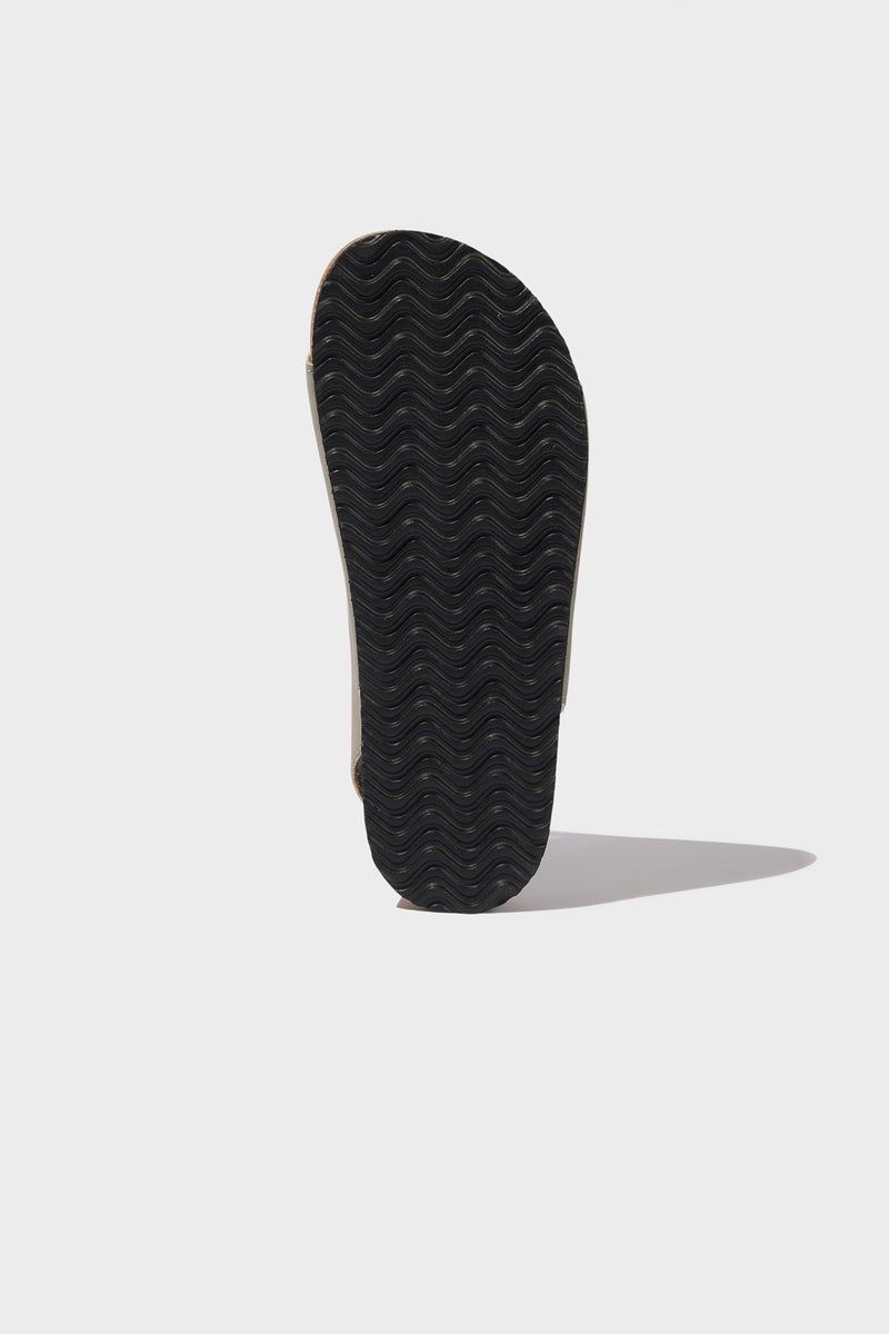 DeFacto Grey Boy Boy Flat Sole Faux Leather Sandals Casual - Image 4